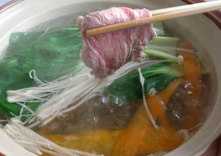 Recipe of Speedy Shabu Shabu