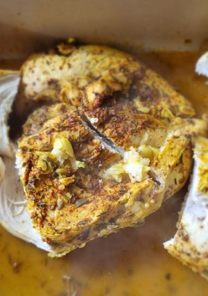 Una foto de Suprema de pollo al horno