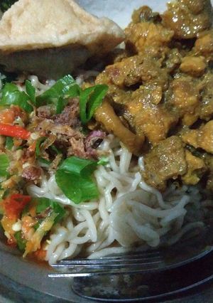 Foto resep Mie ayam bunda rafael