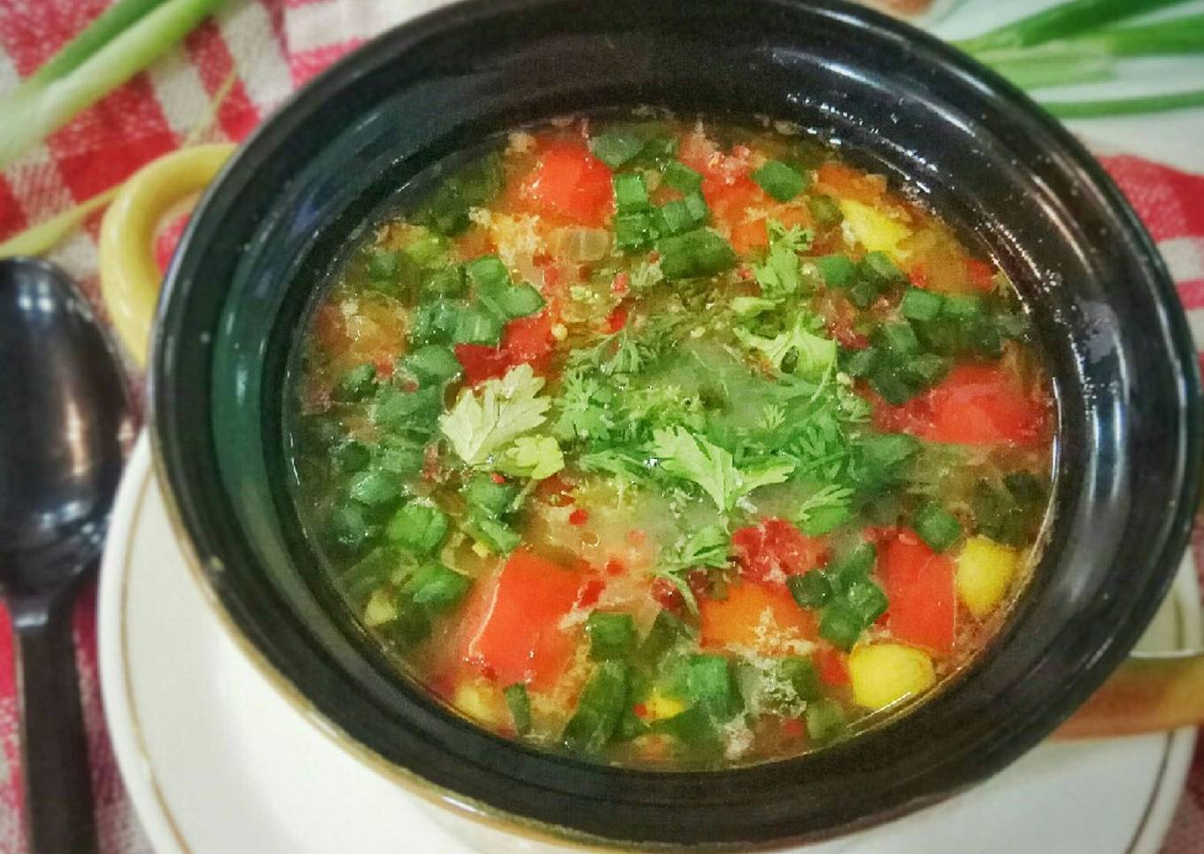 Barley and Vegetables soup