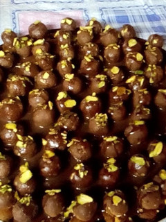 صورة لوصفة حلى كرات البسكويت