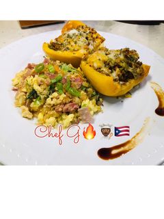Una foto de Repollo frito estilo oriental