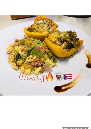 Una foto de Repollo frito estilo oriental