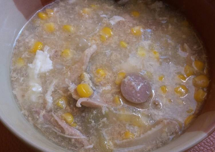 How to Make Perfect Corn Soup/Sup Jagung tanpa MSG
