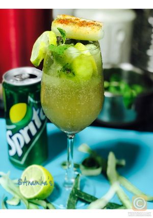 A picture of Cucumber 🥒 & Fresh Mint Coolers.