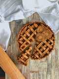Crostata integrale con marmellata di fichi