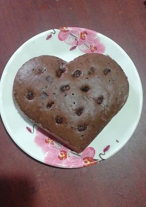 A picture of Cocoa sponge cake.