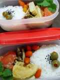 Bekal telur gulung dan salmon