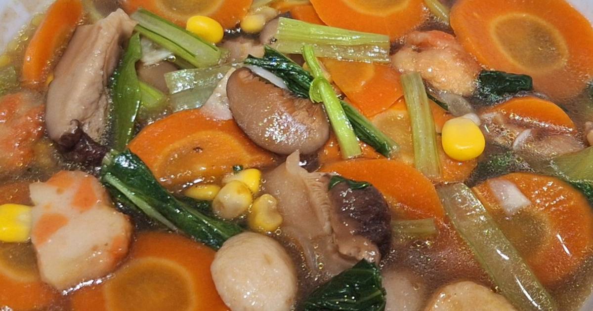 Resep Capcay Jamur Shiang Ku &amp Jagung Dengan Bahan Sederhana