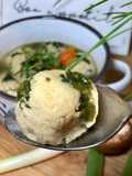 Bärlauch-Parmesan-Klöße