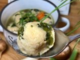 Bärlauch-Parmesan-Klöße