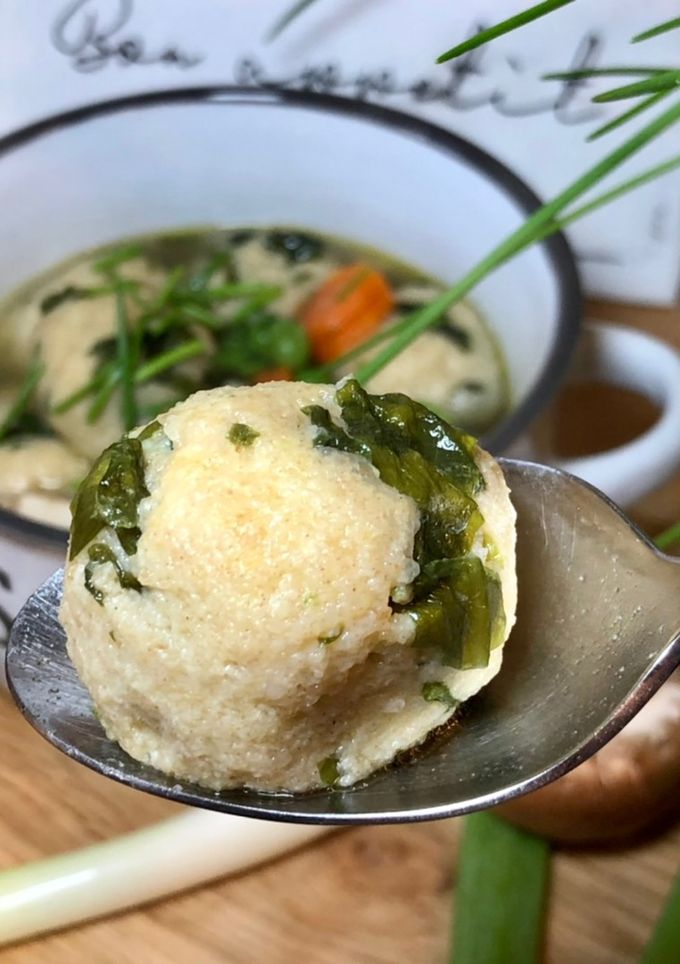 Bärlauch-Parmesan-Klöße Rezepthauptbild
