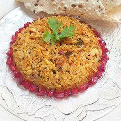 A picture of Lemon Rice.