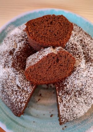 Una foto de Budín de chocolate Nesquik 🍫