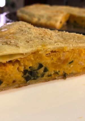 Una foto de Tarta de calabaza
