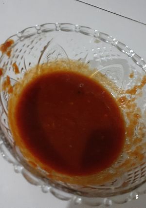 Foto resep Cuko merah pempek