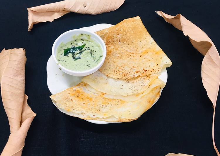 Easiest Way to Prepare Favorite Instant Butter Rava Dosa