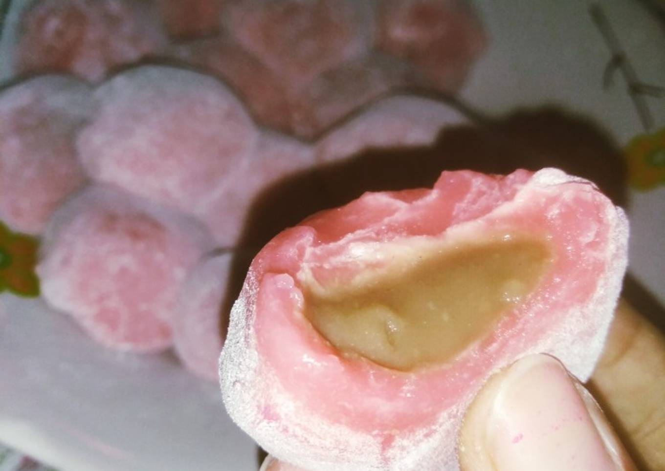 Resep Mochi Isi Selai Cokelat Home Made ?