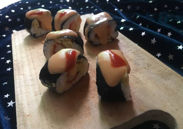 Sushi simple dan mudah enak