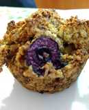 Cherry Mango Oats muffin (sugar free, gluten free)樱桃芒果燕麦马芬