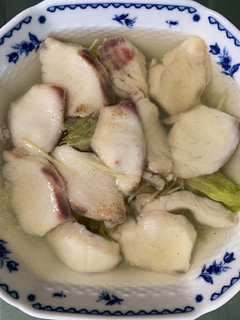生菜魚片湯|超快速!簡單湯品 的食譜成品照片