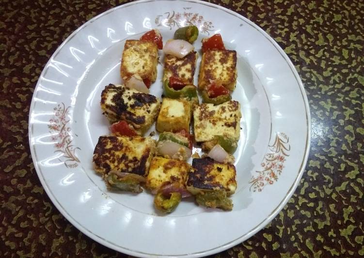 Paneer tawa kebab