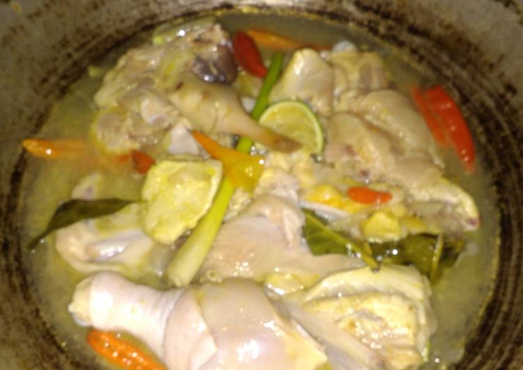 Resep Sayur ayam kuah asam bima yang Enak Banget