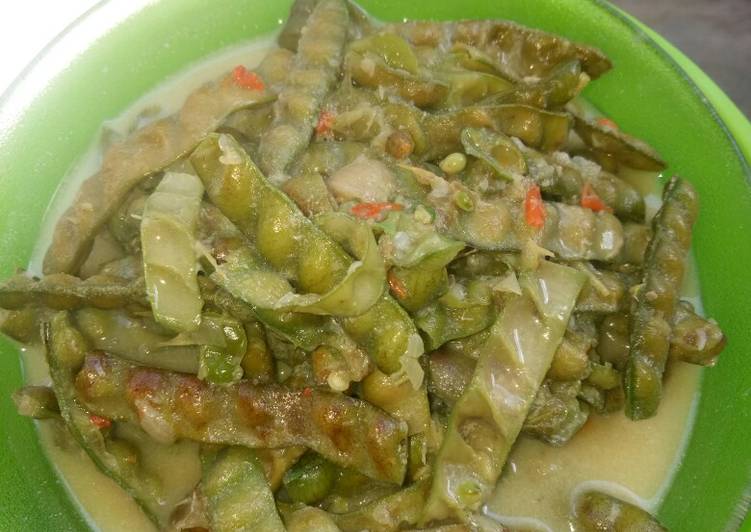 Lodeh gude lombok hijau pedas khas tulung agung...😋😋😋