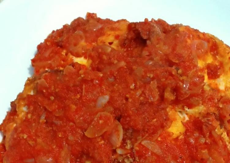 Balado telur ceplok