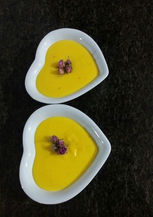 عکسی از دستور فرنی زعفرانی الناز