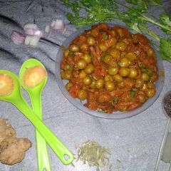 Carrot Peas Sabji A picture of Carrot Peas Sabji.
