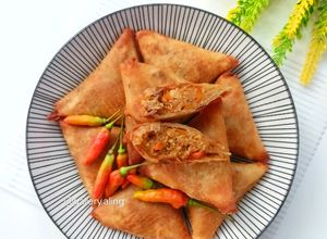 Foto resep 21. Samosa Tempe Daging BBQ