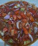 Sambel dabu-dabu simple gurih