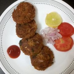 Soya paneer tikki A picture of Soya paneer tikki.