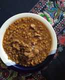 Guiso de lentejas con carne de cerdo