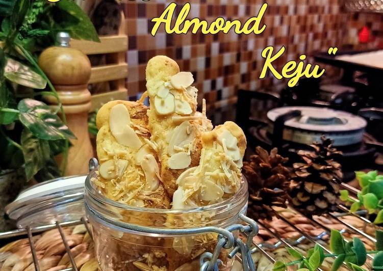 Cookies almond keju