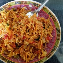 A picture of Vermicelli upma.