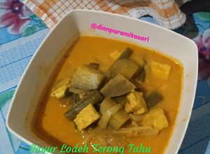 Foto resep Sayur Lodeh Terong Tahu Kacang Panjang Labu Siam
