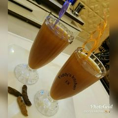 A picture of Tamarind juice/lemon tsamiya.