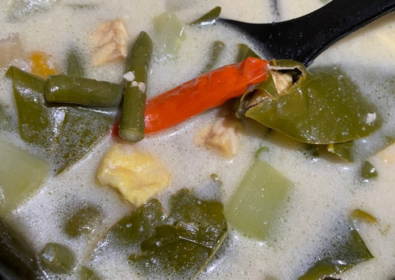 Sayur Lodeh Tempe Tahu Bumbu Ulek