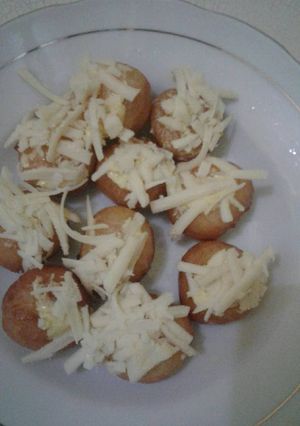 Foto resep Donat mini isi keju