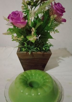 Foto resep Puding chocolatos macha latte
