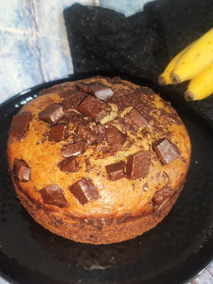 A picture of Choco-Banana Bread with Bread flour.