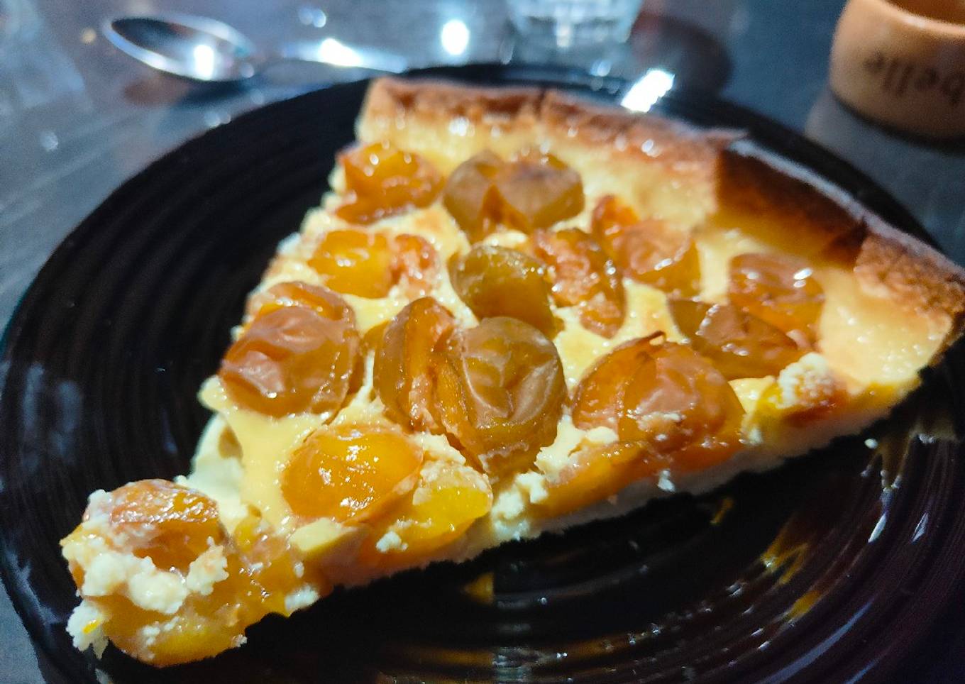 Tarte aux mirabelles