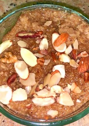 A picture of Jackfruit halva.