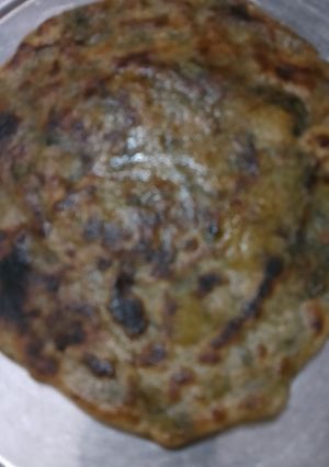 A picture of Aloo bathuwa paratha.