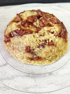 Une photo de Bowl cake aux pépites de chocolat