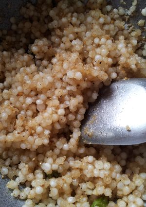 A picture of Sabudana Khichadi.