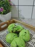 Soft Cookies ChocoPandan (coklat dan pandan)