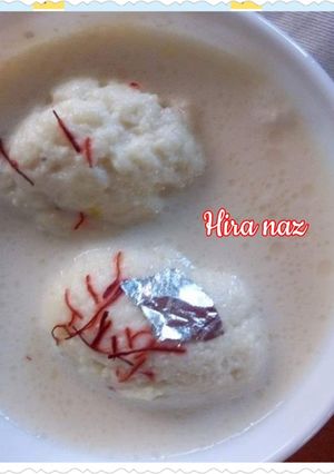 A picture of RAS MALAI yummmy😋.